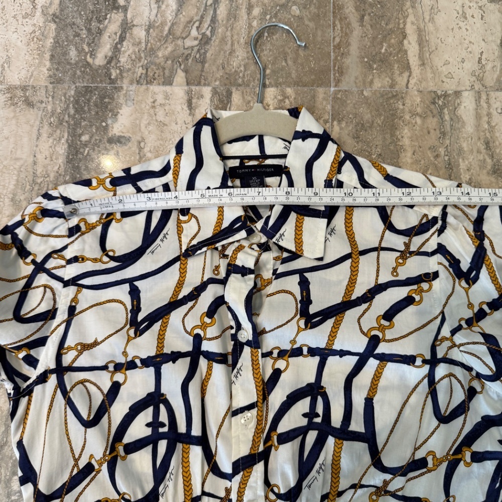 TOMMY HILFIGER WOMAN BLOUSE XS - Picture 7 of 11